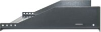 Manhattan 19" Rackszekrény polc 2U - Fekete