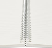 Fabriano Ecoqua 70 lapos A4 vonalas spirálfüzet - Lila