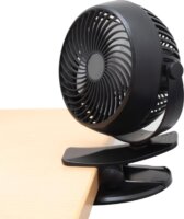 Home CLF 10/BK Hordozható csíptethető mini ventilátor - Fekete