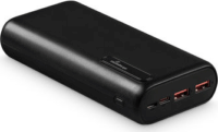 MediaRange MR756 Powerbank 20000mAh 22.5W (1.5-5A / 5-12V) - Fekete