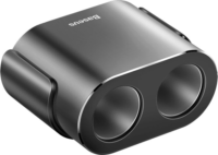 Baseus CRDYQ-01 Autós USB-A / Szivargyújtó töltő - Fekete (5V / 3.1A)