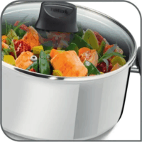 Tefal B9214474 Cook Eat 20cm lábas - Inox