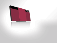 Panasonic SC-HC304EG-R Mikro HiFi rendszer - Piros