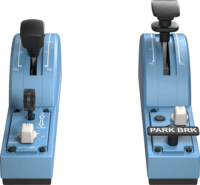 Thrustmaster TCA Quadrant Add-On Gázkar szett - Airbus Edition