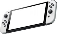 Nintendo NSH008 Switch OLED modell játék konzol - fehér-fekete