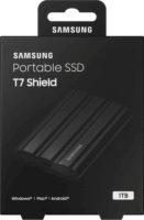 Samsung 1TB T7 Shield USB 3.2 Gen.2 Külső SSD - Fekete