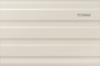 Samsung 1TB T7 Shield USB 3.2 Gen.2 Külső SSD - Bézs