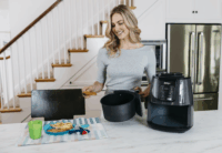 Ninja AF100 3,8L Forrólevegős fritőz - Szürke