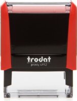 Trodat 4912 Printy 4.0 Szövegbélyegző - Piros