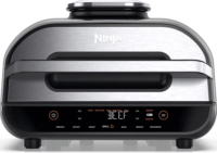 Ninja AG551 3,8L Airfryer Grill Forrólevegős fritőz - Fekete