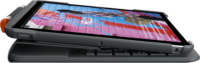 Logitech Slim Folio Apple iPad (Gen. 7. / 8.) Billentyűzetes tok (Német) - Szürke