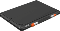 Logitech Slim Folio Apple iPad (Gen. 7. / 8.) Billentyűzetes tok (Német) - Szürke