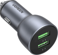 Ugreen CD213 Autós USB-A töltő - Szürke (36W)