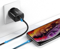 Ugreen ED011 Hálózati USB-A töltő - Fekete (5V / 2.1A)