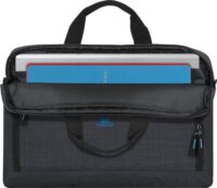RivaCase 8058 17.3" Notebook táska vezeték nélküli egérrel - Fekete