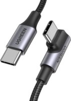 Ugreen US334 USB-C apa - USB-C apa 2.0 Adat és töltőkábel - Fekete (1m)