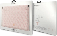 Guess 4G Uptown Triangle Logo 13" -14" Notebook Sleeve - Rózsaszín