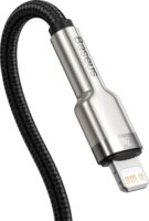 Baseus Cafule Series USB-C apa 2.0 - Lightning apa Adat és töltőkábel - Fekete (2m)