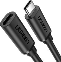 Ugreen 10387 USB-C apa - USB-C anya 3.1 Hosszabbító kábel - Fekete (1m)