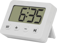 TFA 60.2014.02 Ébresztőóra - Fehér