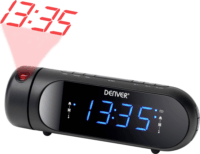 Denver CPR-700 Ébresztőóra kivetítővel - Fekete