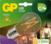 GP 085430 LED FlameDim izzó 7W 806lm 2700K E27 - Meleg fehér