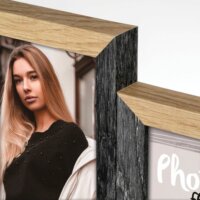 ZEP Vercelli 32x53.5 Képkeret - Fekete/barna