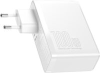 Baseus GaN2 Pro Hálózati USB-C / USB-A töltő - Fehér (100W)