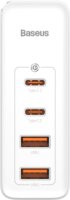 Baseus GaN2 Pro Hálózati USB-C / USB-A töltő - Fehér (100W)