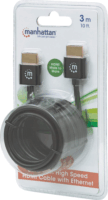 Manhattan 394376 HDMI - HDMI kábel 3m - Fekete
