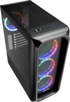 Sharkoon TK5M RGB Számítógépház - Fekete