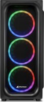 Sharkoon TK5M RGB Számítógépház - Fekete