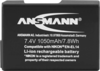 Ansmann A-Nik (EN-EL14) akkumulátor Nikon fényképezőgépekhez 1050mAh