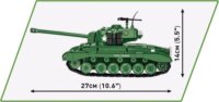 Cobi M26 Pershing T26E3 tank 904 darabos építőjáték 1:28