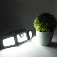 Entac ESL3H-SMD 600lm Napelemes mozgásérzékelős fali LED lámpa