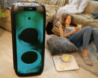 Blaupunkt Partybox PB10DB Hordozható bluetooth hangszóró - Fekete