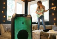 Blaupunkt Partybox PB10DB Hordozható bluetooth hangszóró - Fekete