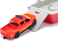 Siku Tűzoltósági komp hajó + Ford F150 pickup (1:50) - Piros