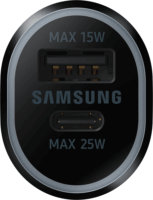 Samsung Fast Charge EP-L4020 Autós USB-C / USB-A töltő - Fekete (40W)