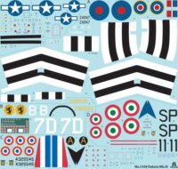 Italeri Dakota MK.III repülőgép műanyag modell (1:72)