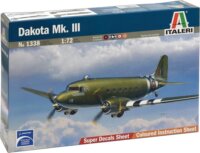 Italeri Dakota MK.III repülőgép műanyag modell (1:72)