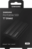 Samsung 2TB T7 Shield USB 3.2 Gen.2 Külső SSD - Fekete