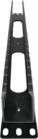A-LANtec PK008 Kábelrendező 19"-es rack szekrényekhez Fekete