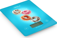 Tesla KS100BL Digitális Konyhai mérleg - Mintás