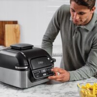 Ninja AG301EU 5.7L Forrólevegős fritőz - Fekete