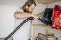 Kärcher WD 3 S V-19/4/20 Nedves - Száraz porszívó - Sárga