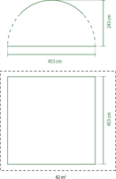 Coleman Event Dome Shelter XL pavilon
