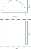 Coleman Event Shelter L pavilon