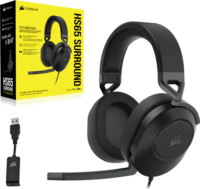 Corsair HS65 7.1 Surround Gaming Headset - Fekete