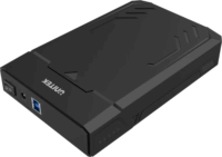 Unitek DiskGuard Raiden 2.5" / 3.5" USB 3.0 Külső HDD/SSD ház - Fekete